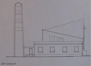 Anbau Gemeindehaus Ostansicht